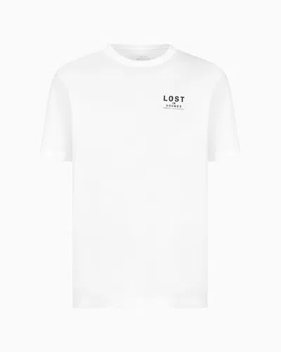 Armani Exchange Regular Fit T-shirts In White