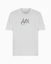 Armani Exchange Regular Fit T-shirts In White