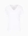 Armani Exchange Regular Fit T-shirts In White