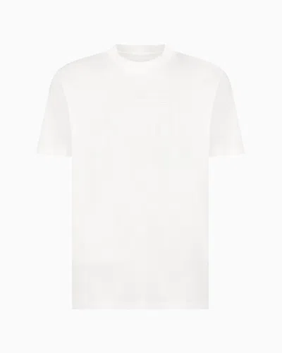 Armani Exchange Regular Fit T-shirts In White