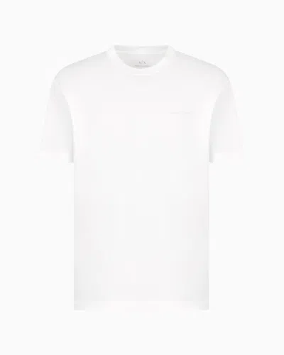 Armani Exchange Regular Fit T-shirts In White