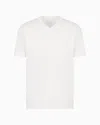 Armani Exchange Regular Fit T-shirts In White