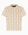 Armani Exchange Regular Fit T-shirts In White