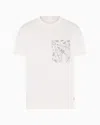 Armani Exchange Regular Fit T-shirts In White