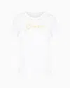 Armani Exchange Regular Fit T-shirts In White