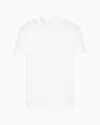 Armani Exchange Patterned Short-sleeved Shirt In White
