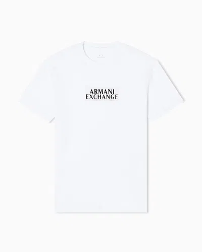 Armani Exchange Regular Fit T-shirts In Neutral