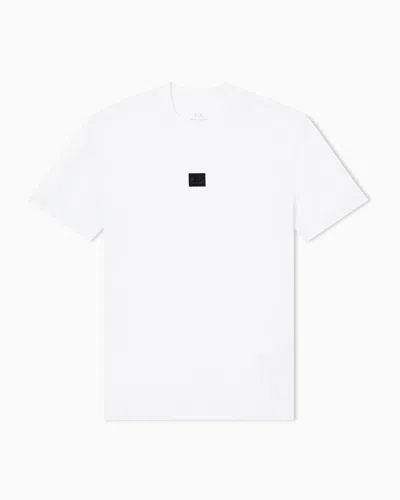 Armani Exchange Regular Fit T-shirts In White