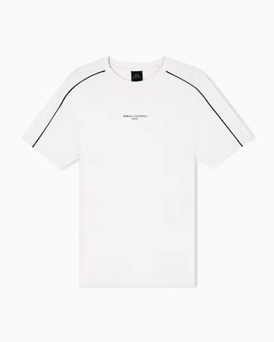 Armani Exchange Regular Fit T-shirts In White