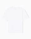 Armani Exchange Patterned Short-sleeved Shirt In White