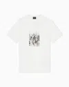 Armani Exchange Regular Fit T-shirts In White