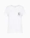 Armani Exchange Regular Fit T-shirts In White