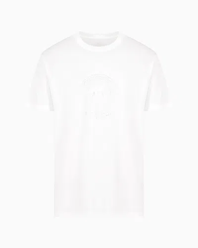 Armani Exchange Regular Fit T-shirts In White