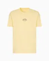 Armani Exchange Regular Fit T-shirts In Yellow