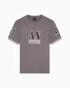 Armani Exchange Regular T-shirt In Cotton Jersey In Gray