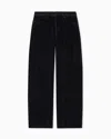 Armani Exchange Relaxed Fit Jeans With Used Effect In Black