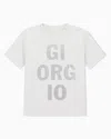 Armani Exchange Relaxed Fit T-shirts In White