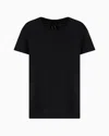 Armani Exchange Relaxed Fit T-shirts In Schwarz