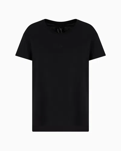 Armani Exchange Relaxed Fit T-shirts In Schwarz