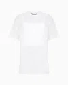 Armani Exchange Relaxed Fit T-shirts In White