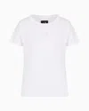 Armani Exchange Relaxed Fit T-shirts In White