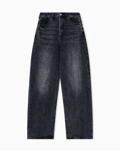 Armani Exchange Relaxed Jeans In Black
