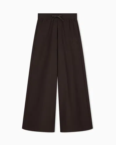 Armani Exchange Relaxed Trouser In Cotton French Terry In Multi