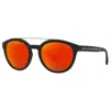 Armani Exchange Orange Resin Sunglasses In Multi