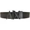 Armani Exchange Reversible Belt Black Brown