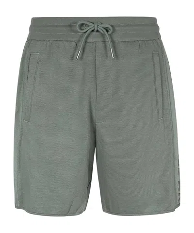 Armani Exchange Rope Shorts In Gray
