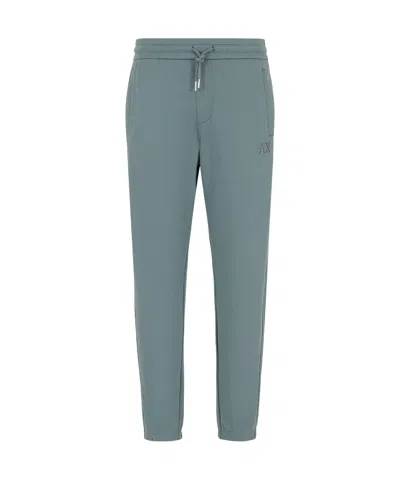 Armani Exchange Rope Sweatpants In Green