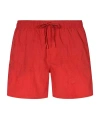 Armani Exchange Rope Swimming Trunks In Red