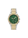 Armani Exchange Round Face 42mm In Gold