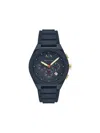 Armani Exchange Round Face 44mm In Blue
