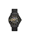 Armani Exchange Round Face 46mm In Black