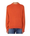 Armani Exchange Round Neck Sweater In Red