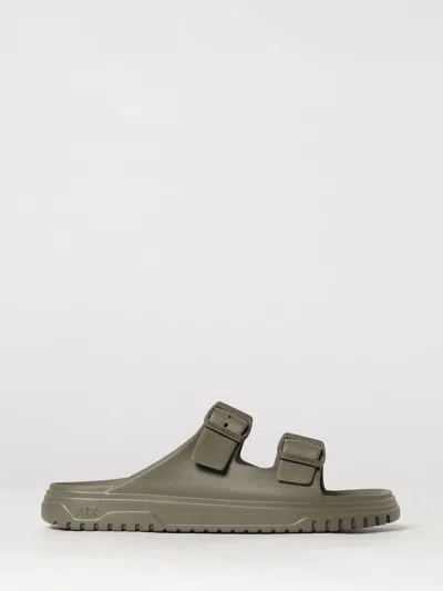 Armani Exchange Sandals Men Color Brown In Green