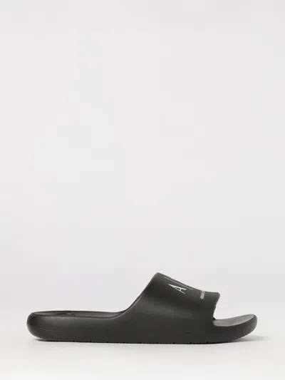 ARMANI EXCHANGE ARMANI EXCHANGE SANDALS MEN COLOR BLACK,440863002