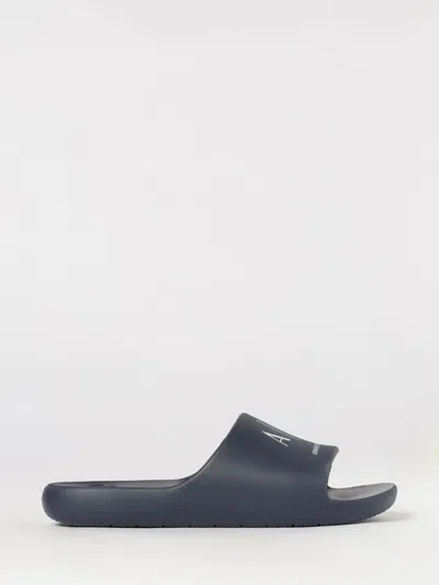 Armani Exchange Shoes Men Color Navy In Blue