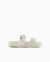 Armani Exchange Sandals In White