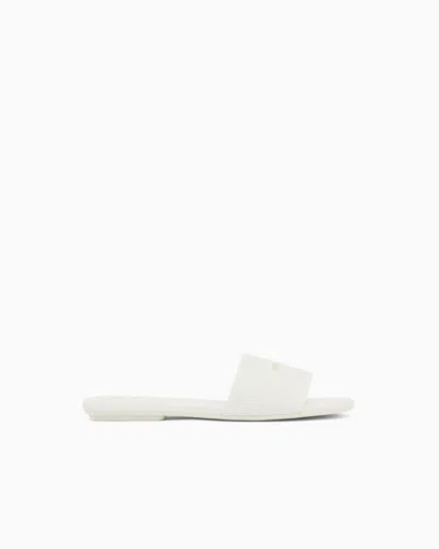 Armani Exchange Sandals In White