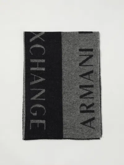 Armani Exchange Scarf Men  In Burgundy