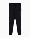 Armani Exchange Scuba Fabric Jogger Pants In Black