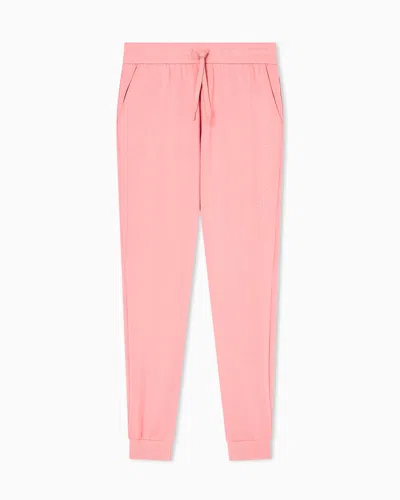 Armani Exchange Scuba Fabric Jogger Pants In Pink