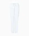 Armani Exchange Scuba Fabric Jogger Pants In Light Blue