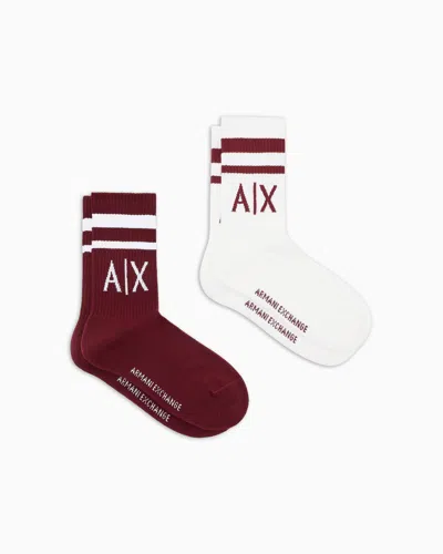 Armani Exchange Set Mit 2 Paar Socken Aus Baumwollmischung Mit Logo