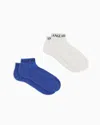 Armani Exchange Set Mit 2 Paar Socken Mit Logo In Blau