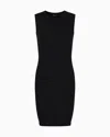 Armani Exchange Official Store Short Dresses In Black