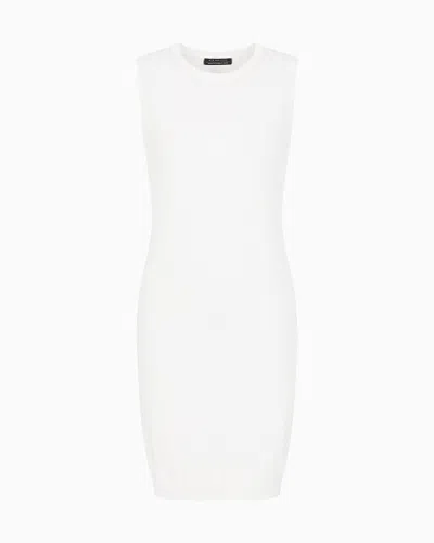 Armani Exchange Official Store Short Dresses In White