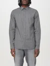 Armani Exchange Shirt  Men Color Black In Gray